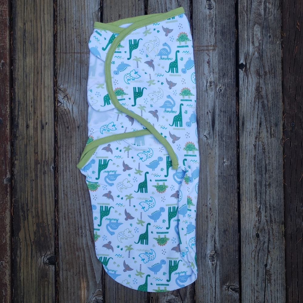 SwaddleMe Baby Swaddle Sleeping Bag-  Dinosaur - SM/MED